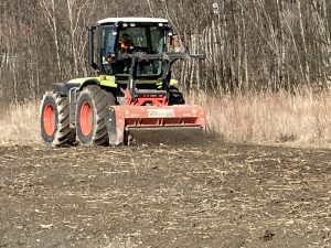 tracteur + broyeur 1