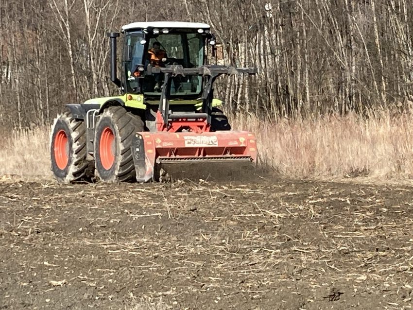 tracteur + broyeur 1