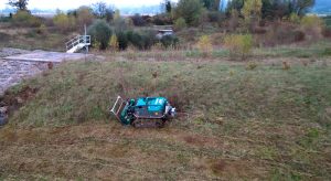 Chantier de broyage et nettoyage de parcelles